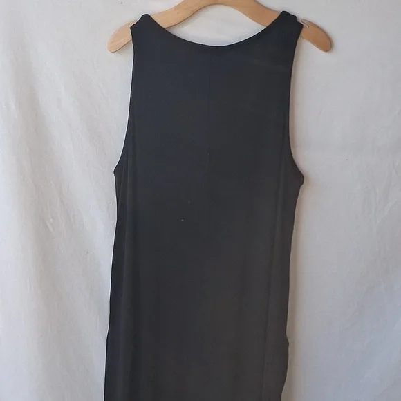 Quince Tencel Rib Maternity & Nursing Jumpsuit Black S - Picture 6 of 9